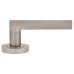 Exel Satin Nickel Door Handles on Round Rose - Sophia Range 