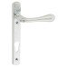 Carlisle Brass Astro uPVC Narrow Multipoint Door Handle - 92mm c/c - Polished Chrome