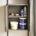elfa Garage+ Storage Top Track System - Spare Upper Cabinet Shelf - 546 x 247 x 24mm - Matt Grey