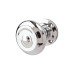 Heritage Brass by M Marcus Aylesbury Mortice Door Knob - 57mm Rose Diameter - Polished Chrome