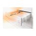 Blum MOVENTO BLUMOTION Soft Close Concealed Drawer Runner - Double Extension - 450mm Length - 40kg 