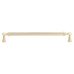 Exel Whitby Lines 10mm T-Bar Cabinet Pull Handle - 224mm Centres - Satin Brass