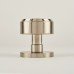 Jedo by Frelan Step Mortice Door Knob - 60mm Rose Diameter - Satin Nickel