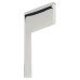 Exel Motif Angled Cabinet Finger Pull Handle - 32mm Centres - Polished Chrome