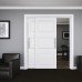 FVG Double Wardrobe Top Sliding Door Kit - 2000mm Track - 45kg Max Door Weight