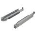 Blum MOVENTO BLUMOTION Soft Close Concealed Drawer Runner - Double Extension - 450mm Length - 70kg
