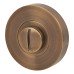 Jigtech Bathroom Turn & Release - 52mm Diameter - Antique Brass