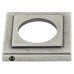 From The Anvil Pewter Door Handles on Square Rose - Avon Range 