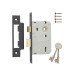 ERA 3 Lever Sashlock - 64mm Case - 44mm Backset - Matt Black