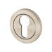 Steelworx Escutcheon - 52mm Diameter - Euro - Satin Stainless Steel