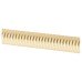 Exel Crewe 10mm Reeded D-Bar Cabinet Pull Handle - 128mm Centres - Satin Brass