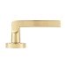 Serozzetta by Carlisle Brass Tavira Latch Door Handle on Rose Ultimate Door Kit - Satin Brass