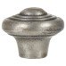 Olde Forge Ring Round Cabinet Knob - 38mm Diameter - Pewter Effect
