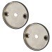 Exel Rose Set for 19mm Door Pull Handles - 52 x 6mm - Matt Black Exel Rose Set for 19mm Door Pull Handles - 52 x 6mm - Matt Black