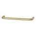 Exel 9mm D-Bar Cabinet Pull Handle - 96mm Centres - Polished Brass