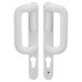 Hoppe 528G/3641N uPVC Patio Lock Door Handle - Euro - RH - White Hoppe 528G/3641N uPVC Patio Lock Door Handle - Euro - RH - White