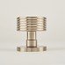 Jedo by Frelan Ribbon Mortice Door Knob - 60mm Rose Diameter - Satin Nickel