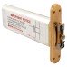 Perkomatic R85 Hydraulic Concealed Door Closer - Polished Brass