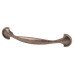 Exel Raven 24mm D-Bar Cabinet Pull Handle - 96mm Centres - Antique Copper