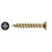 SPAX Pozi Continuous / Piano Hinge Wood Screws - 3.0 x 12mm - Yellow Zinc - Pack of 1000
