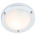 Forum Spa Delphi 12W Small Flush LED Bathroom Ceiling Light - IP44 - 4000K - Polished Chrome