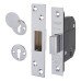 Legge Heavy Duty BS3621:2007 5 Lever Deadlock - 81mm Case - 58mm Backset - Polished Stainless Steel