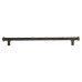 Exel Square T-Bar Cabinet Pull Handle - 256mm Centres - Polished Steel