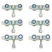 Barrier Loft 2.0 Bi-Passing Sliding Door Fittings Pack - 3 Door - 100kg Max Door Weight