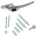 ERA uPVC Maxim Espagnolette Locking Multipoint Multi-Spindle Window Handle - R-Hand - Pol Chrome ERA uPVC Maxim Espagnolette Locking Multipoint Multi-Spindle Window Handle - R-Hand - Pol Chrome