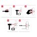 Bullfix Universal Heavy Duty Plasterboard Fixings - 5 x 20mm - Pack of 10