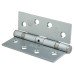 Jedo Twin Ball Bearing Grade 11 Butt Fire Door Hinge - 102 x 76 x 2.7mm - Satin Chrome - Pair