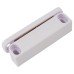 Budget Magnetic Catch - 56 x 18.5 x 15mm - 6kg Pull - White - Pack of 5 