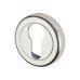Exel Escutcheon - 50mm Diameter - Euro - Polished Chrome