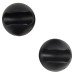 Exel Hairpin Leg Floor Protectors - 30mm Diameter - Black - Pair