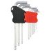 TIMCO Long Arm Ball End Hex Key Set - 9 Pieces