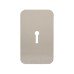 Exel Jumbo Adhesive Fixing Escutcheon - 100 x 60mm - Keyhole - Satin Stainless Steel Exel Jumbo Adhesive Fixing Escutcheon - 100 x 60mm - Keyhole - Satin Stainless Steel