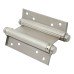 Double Action Self Closing Spring Hinge - 153mm Length - Satin Stainless Steel - Pair
