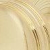 Exel Ringed Mortice Door Knob - 63mm Rose Diameter - Satin Brass