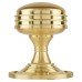 Exel Ringed Mortice Door Knob - 63mm Rose Diameter - Satin Brass