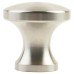 Exel Mushroom Style Round Cabinet Knob - 30mm Diameter - Satin Stainless Steel
