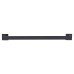 Exel Modern Double Round Towel Rail - 600 x 120 x 55mm - Matt Black