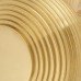 Exel Reeded Beehive Mortice Door Knob - 60mm Rose Diameter - Polished Brass