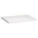 elfa Top Track System - Click In White Edged Melamine Board/Shelf - 605 x 437 x 32mm - White
