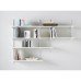 elfa Top Track System - Click In White Edged Melamine Board/Shelf - 605 x 437 x 32mm - White