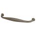 Crofts & Assinder Ludlow 16mm D-Bar Cabinet Pull Handle - 160mm Centres - Lacquered Iron