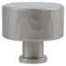 Alexander & Wilks Leila Hammered Round Cabinet Knob - 35mm Diameter - Satin Nickel