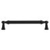 Exel Whitby Lines 10mm T-Bar Cabinet Pull Handle - 160mm Centres - Matt Black