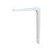 Exel Aluminium Shelf Bracket - 150 x 200mm - White