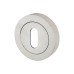 Exel Escutcheon - 50mm Diameter - Keyhole - Polished Chrome