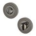 Exel Bathroom Turn & Release - 50mm Diameter - Black Nickel